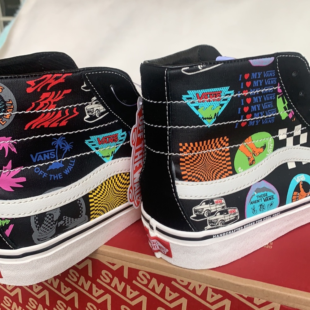 VANS SK8-Hi DECON V66 Black/Multi men’s - Picture 15 of 16